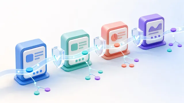 Connected Apps, Permissioned Calls, and End-to-End Process Lineage