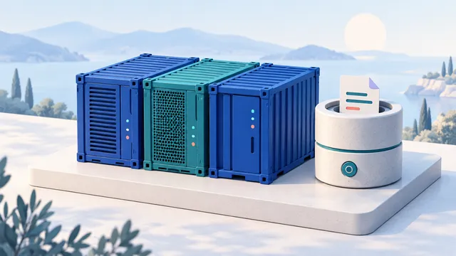 Start with published containers and an included object store