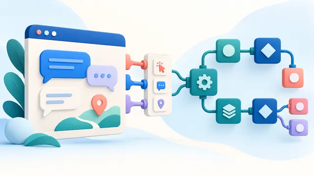 Connect your own frontend to an AI workflow