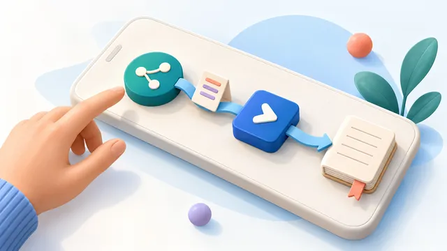 Use a workflow result in the next Apple Shortcut action