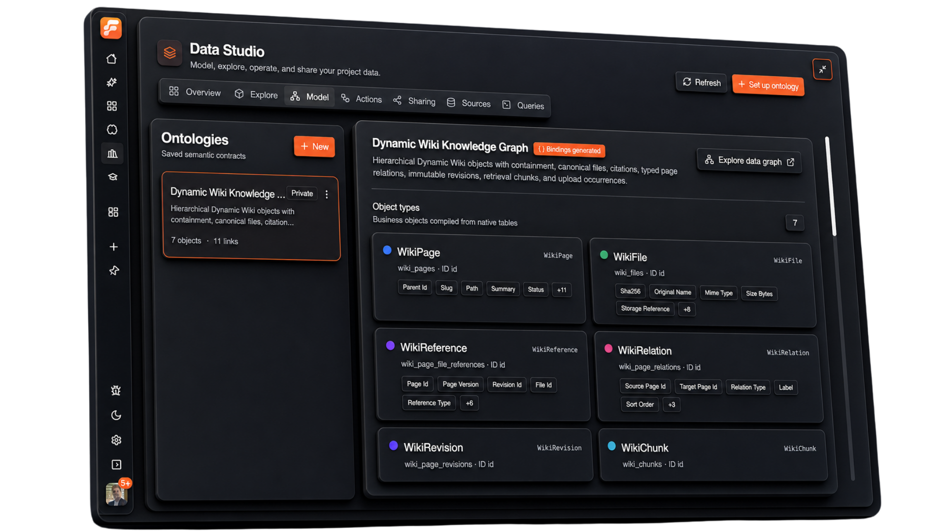 Data Studio — Flow-Like ontology and knowledge graph workspace