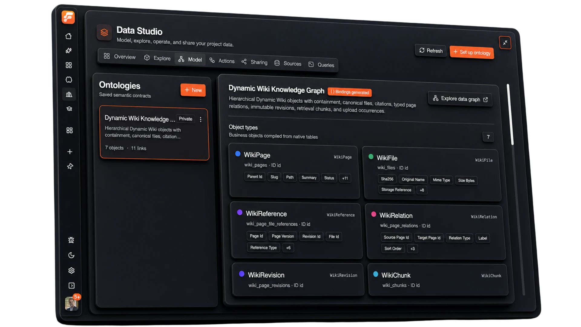 Data Studio — Flow-Like ontology and knowledge graph workspace